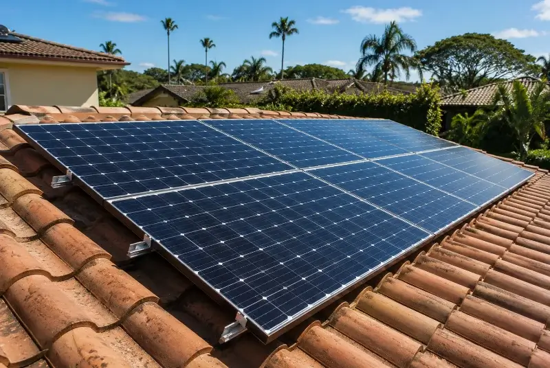 Installation de panneaux solaires à Aubers